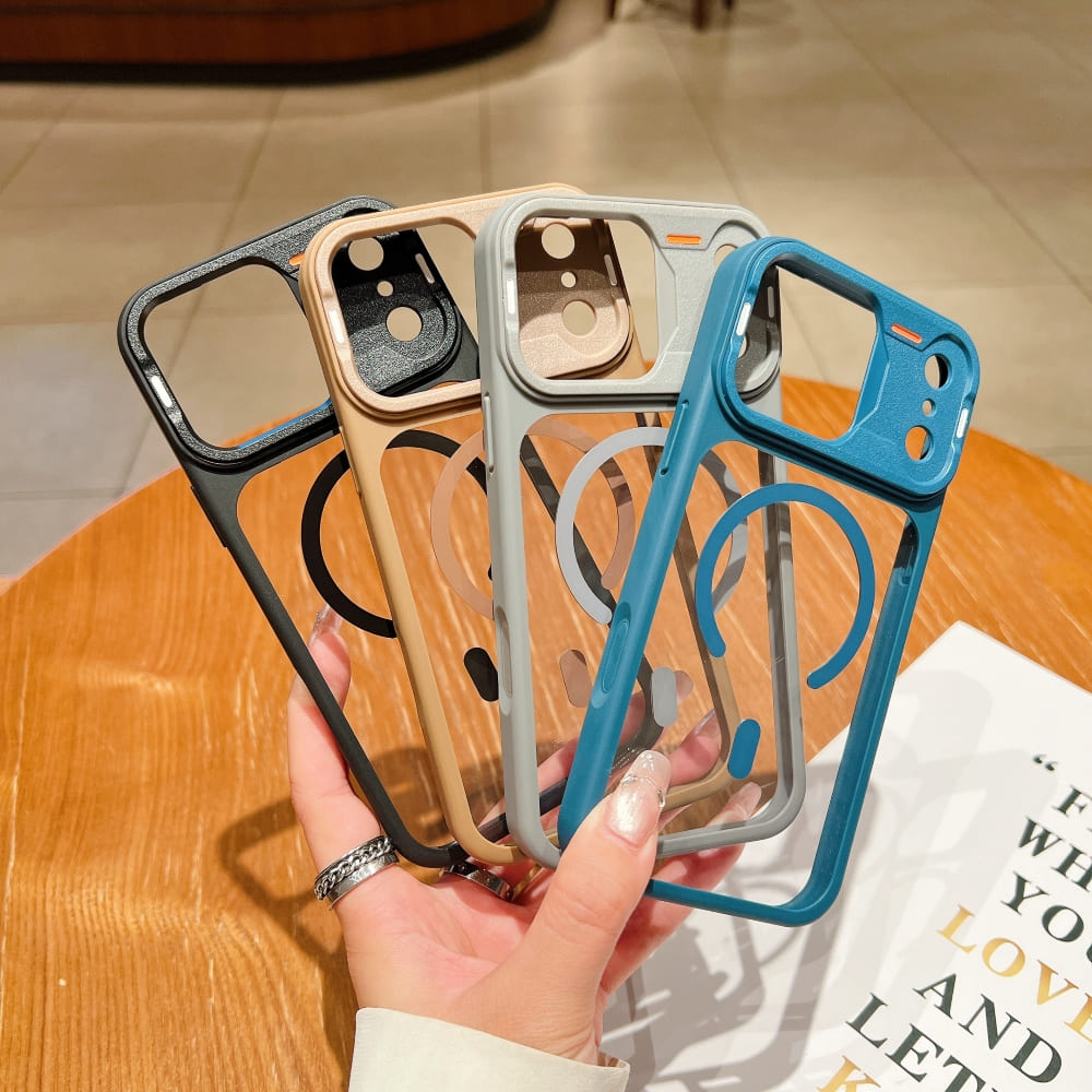 Circle Grip Shield Mag Phone Case (With Box Packing)