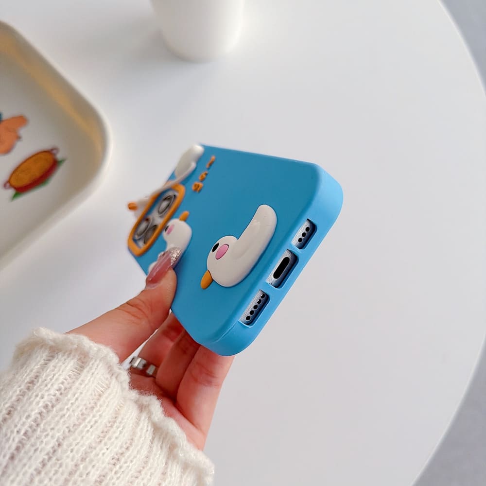 Cloudy Duck Dream Phone Case