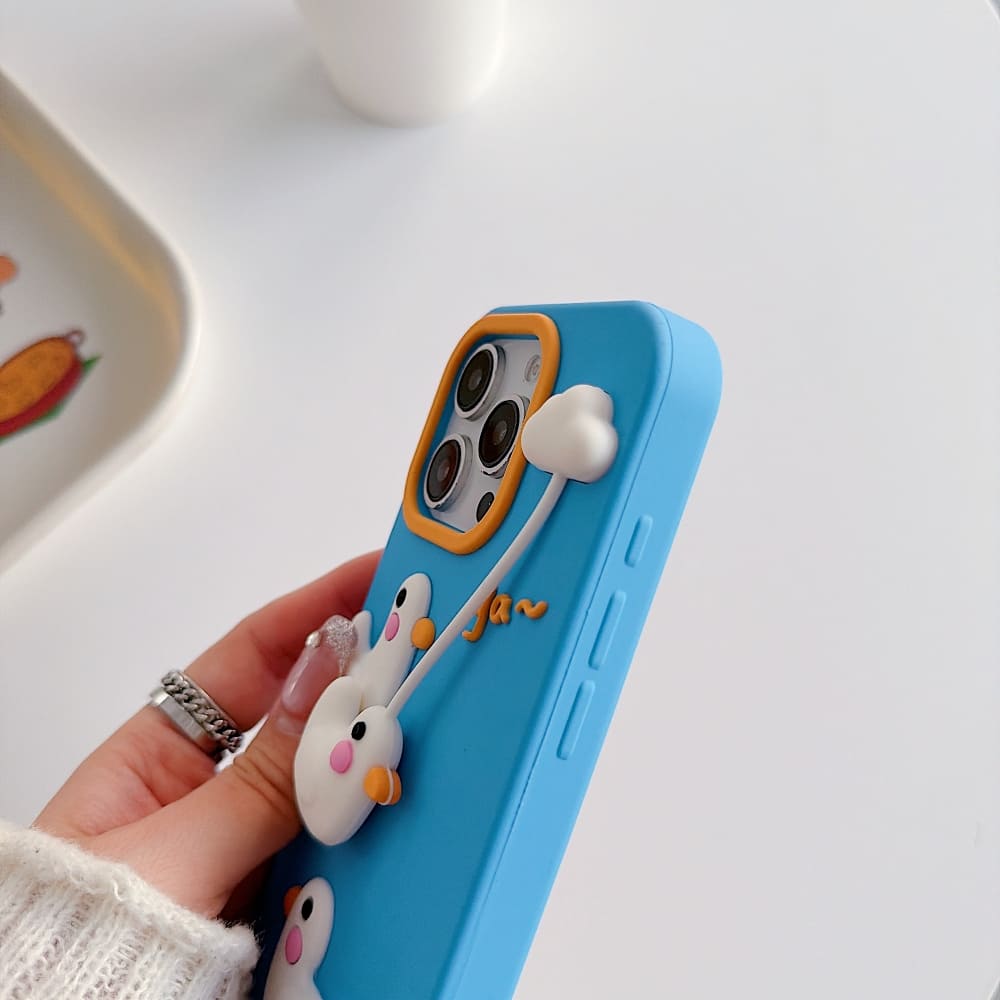 Cloudy Duck Dream Phone Case