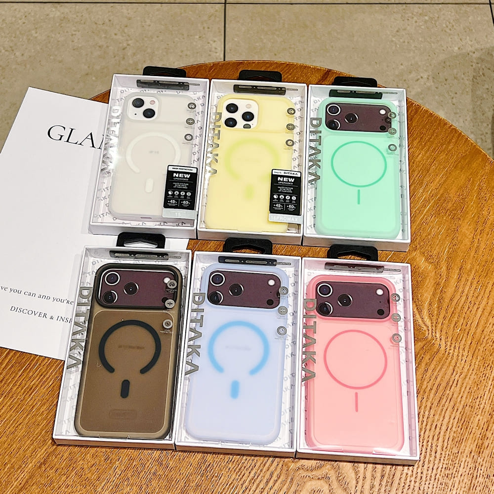 DITAKA Mag Glow Protective Phone Case (With Box Packing)