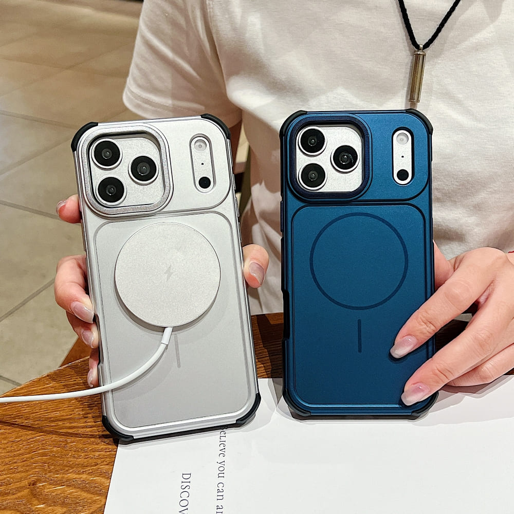 DITAKA Matte MagSafe Rugged Armor Phone Case