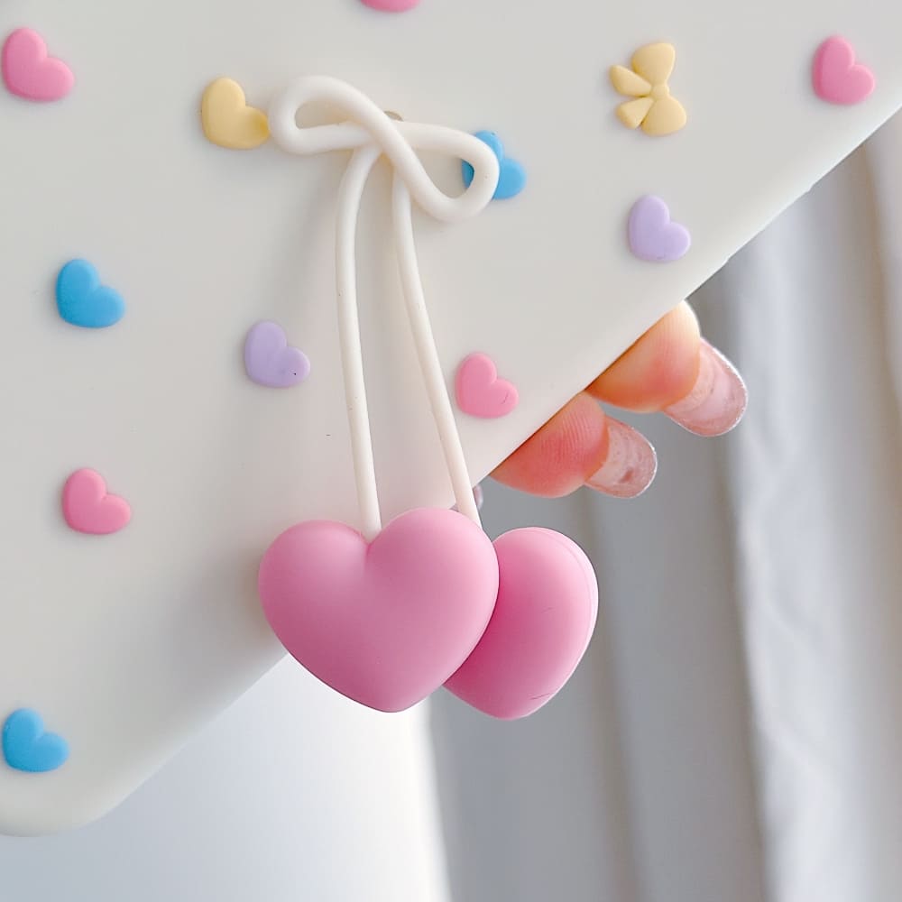 Dreamy Hearts Charm Phone Case