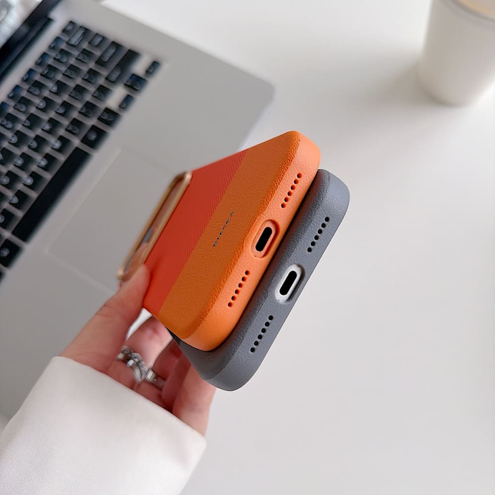 DITAKA Dual Tone Textured Phone Case (With Box Packing)