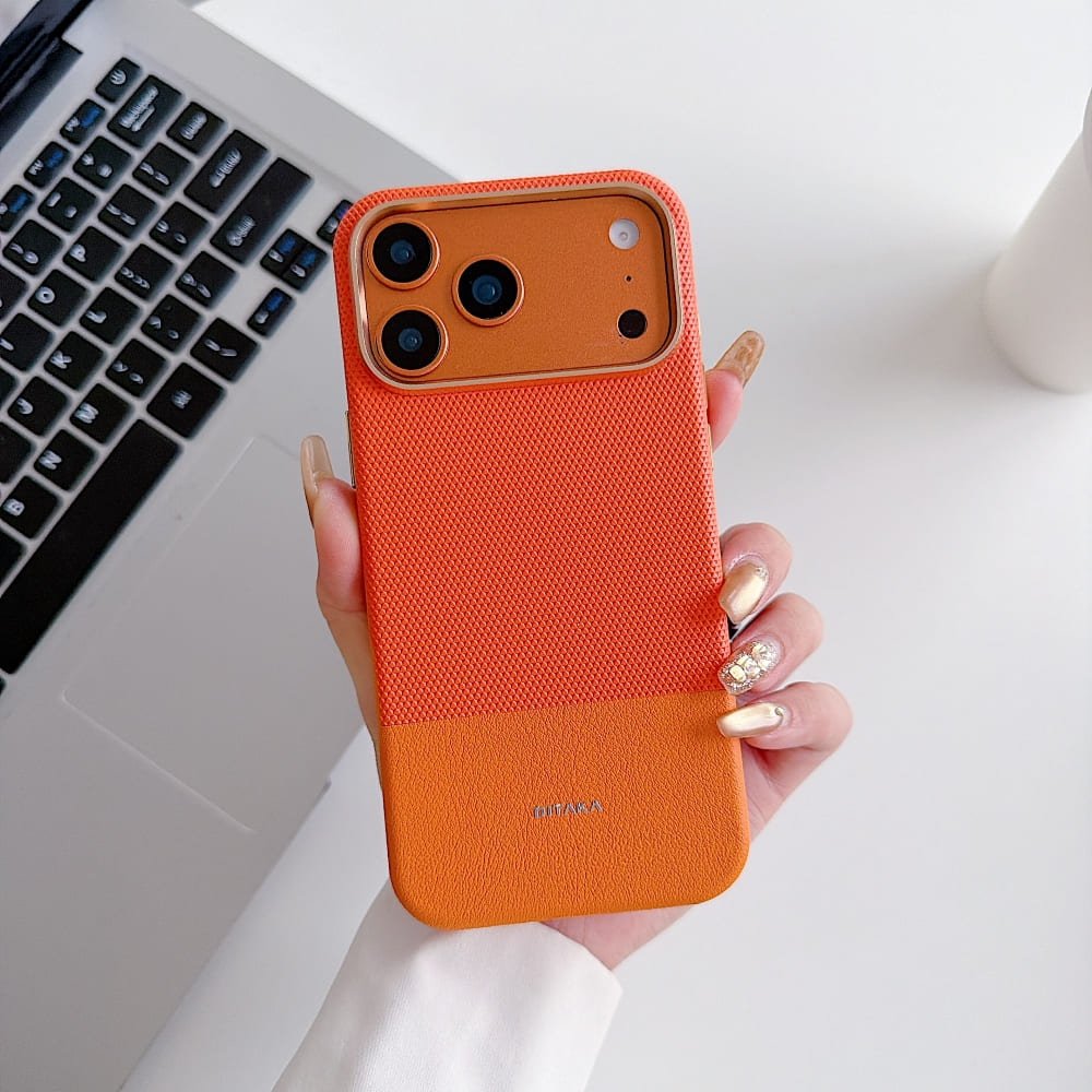 DITAKA Dual Tone Textured Phone Case (With Box Packing)
