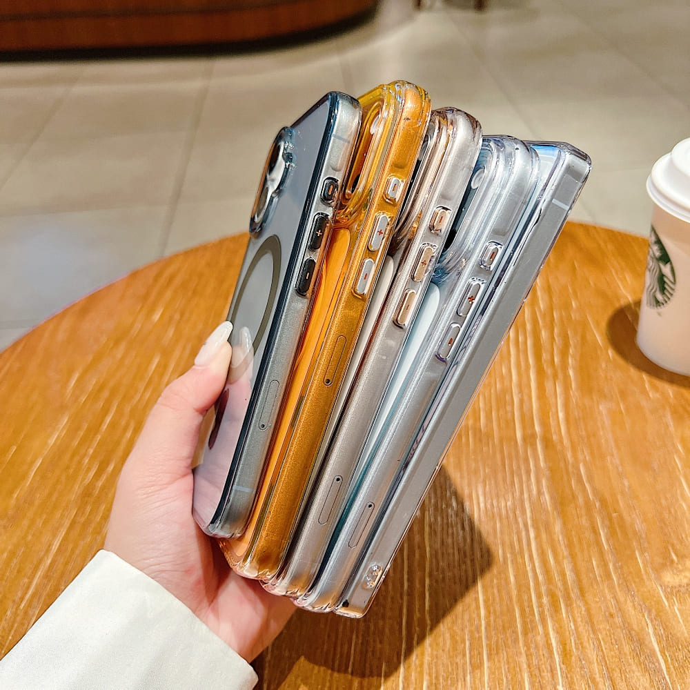 NY Elite Edge Transparent Phone Case (With Box Packing)