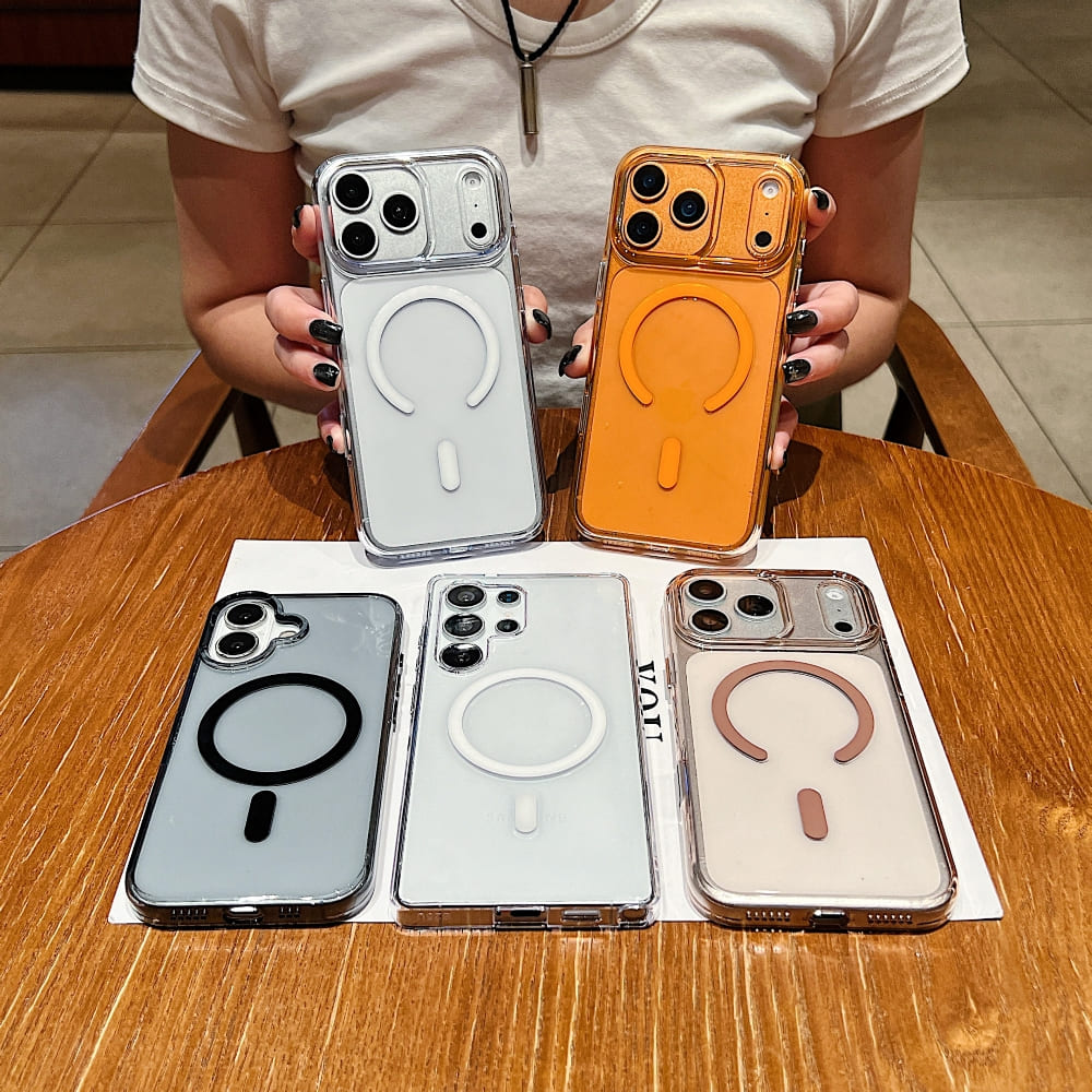 NY Elite Edge Transparent Phone Case (With Box Packing)