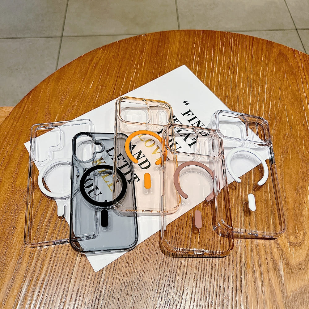 NY Elite Edge Transparent Phone Case (With Box Packing)