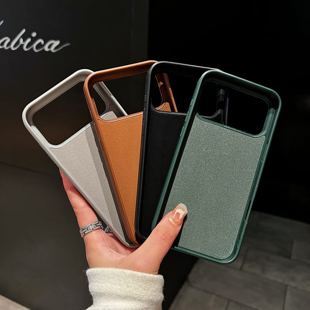 Elite Kickstand Leather Phone Case