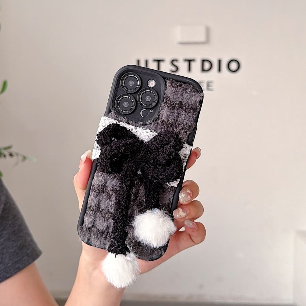 Fluffy Bow Bliss Phone Case