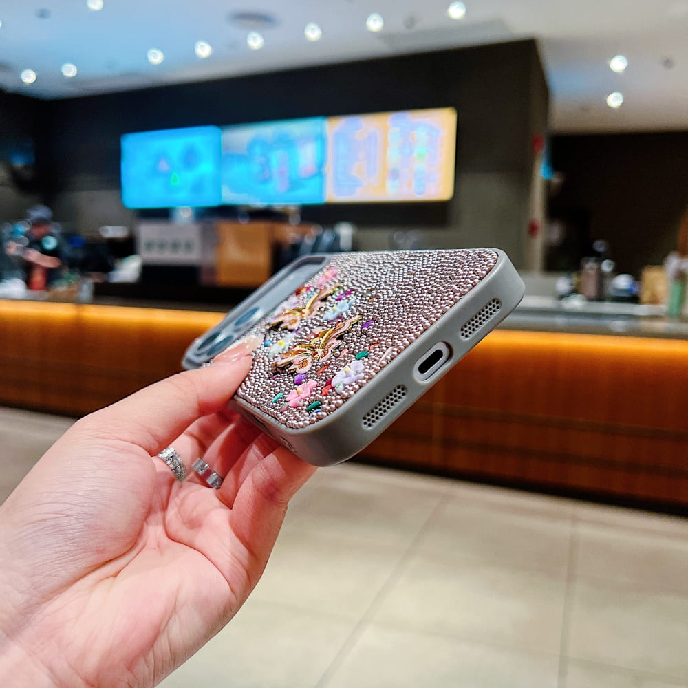 Glam Butterfly Garden Phone Case