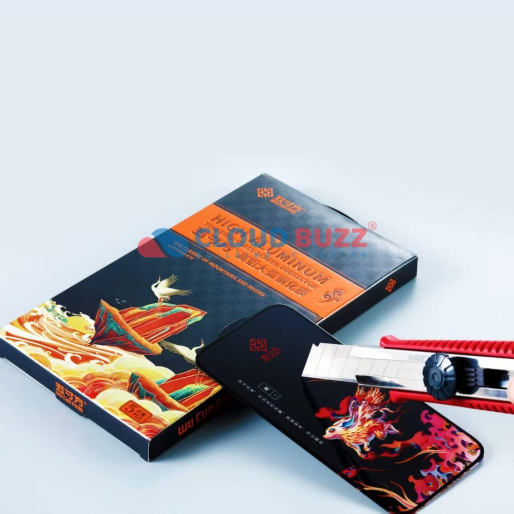High Aluminum HD Tempered Glass | Screen Protector (Pack of 5, Per Piece ₹35)