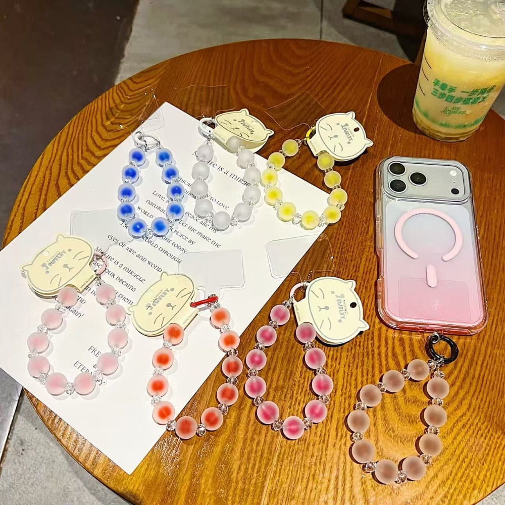 Cotton Candy Loop Phone Charm
