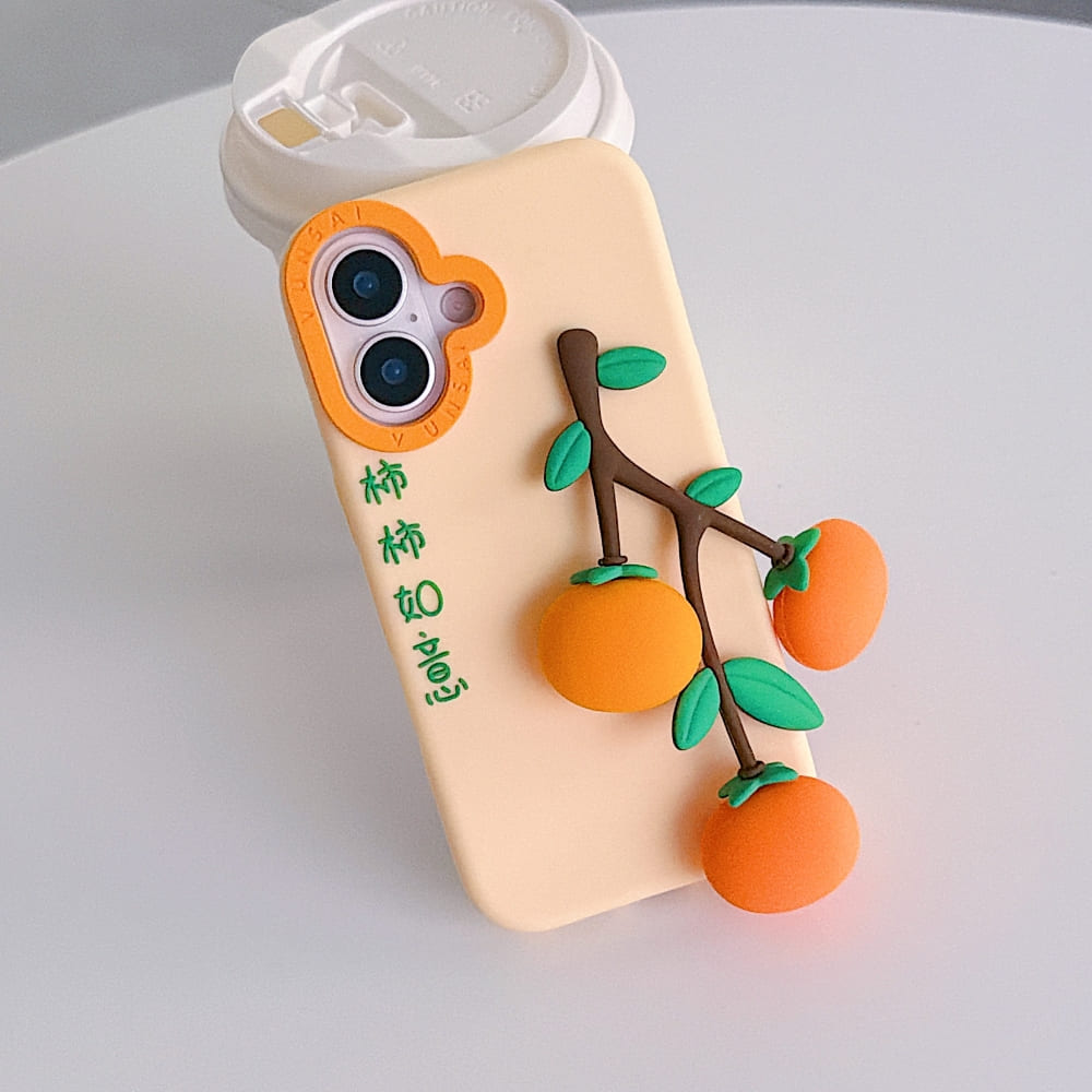 Juicy Orange Branch Phone Case