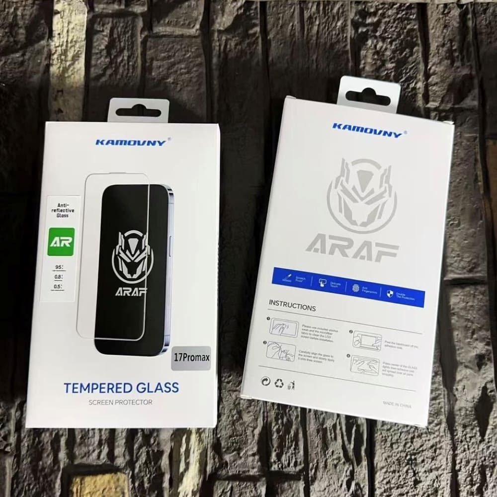 KANOVNY ARAF HD Clear Tempered Glass