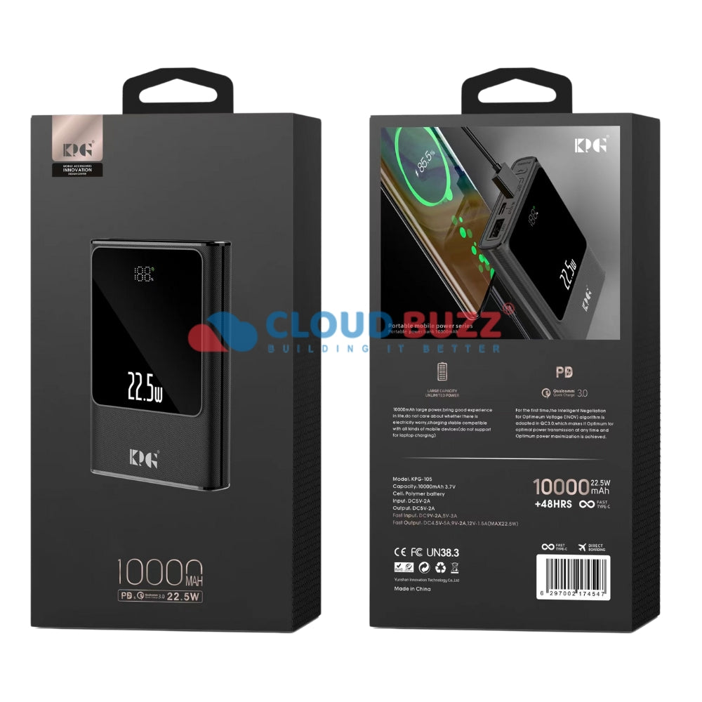 KPG-105-10000 mah Power Bank