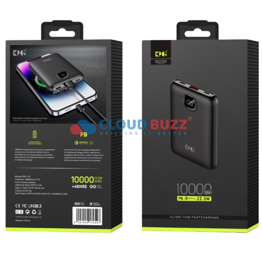 KPG 115-10000 mah Power Bank