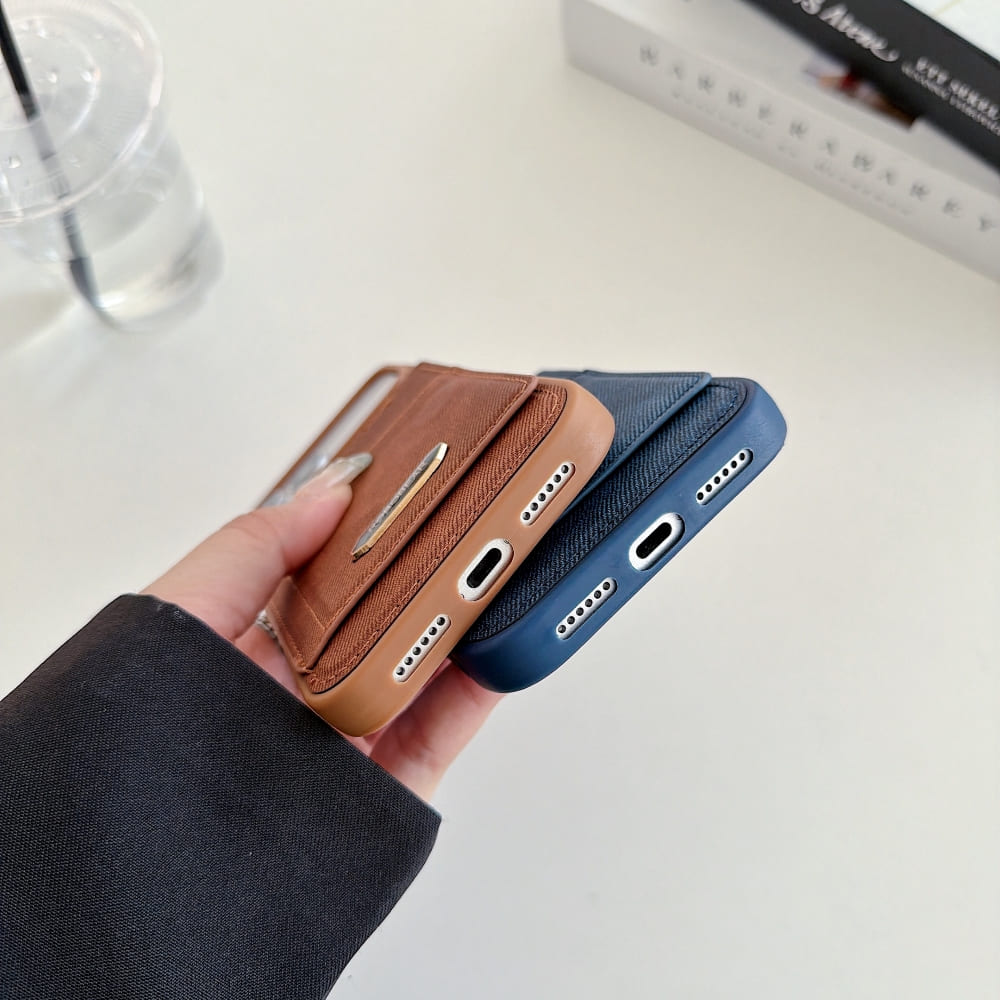 Metro Matte Leather Phone Case