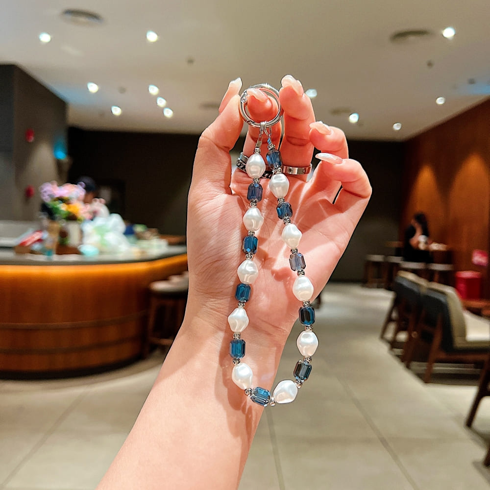 Ocean Gem Wristlet Phone Charm