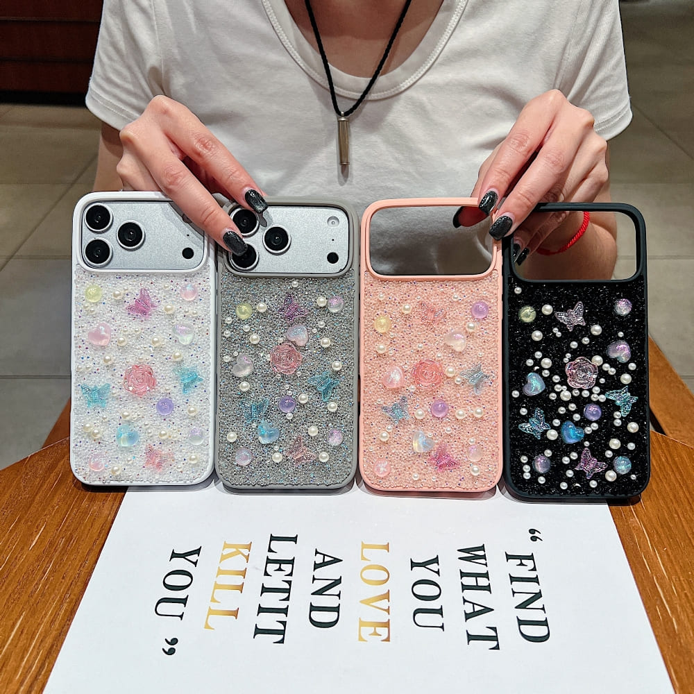 Pearl Butterfly Bliss Phone Case