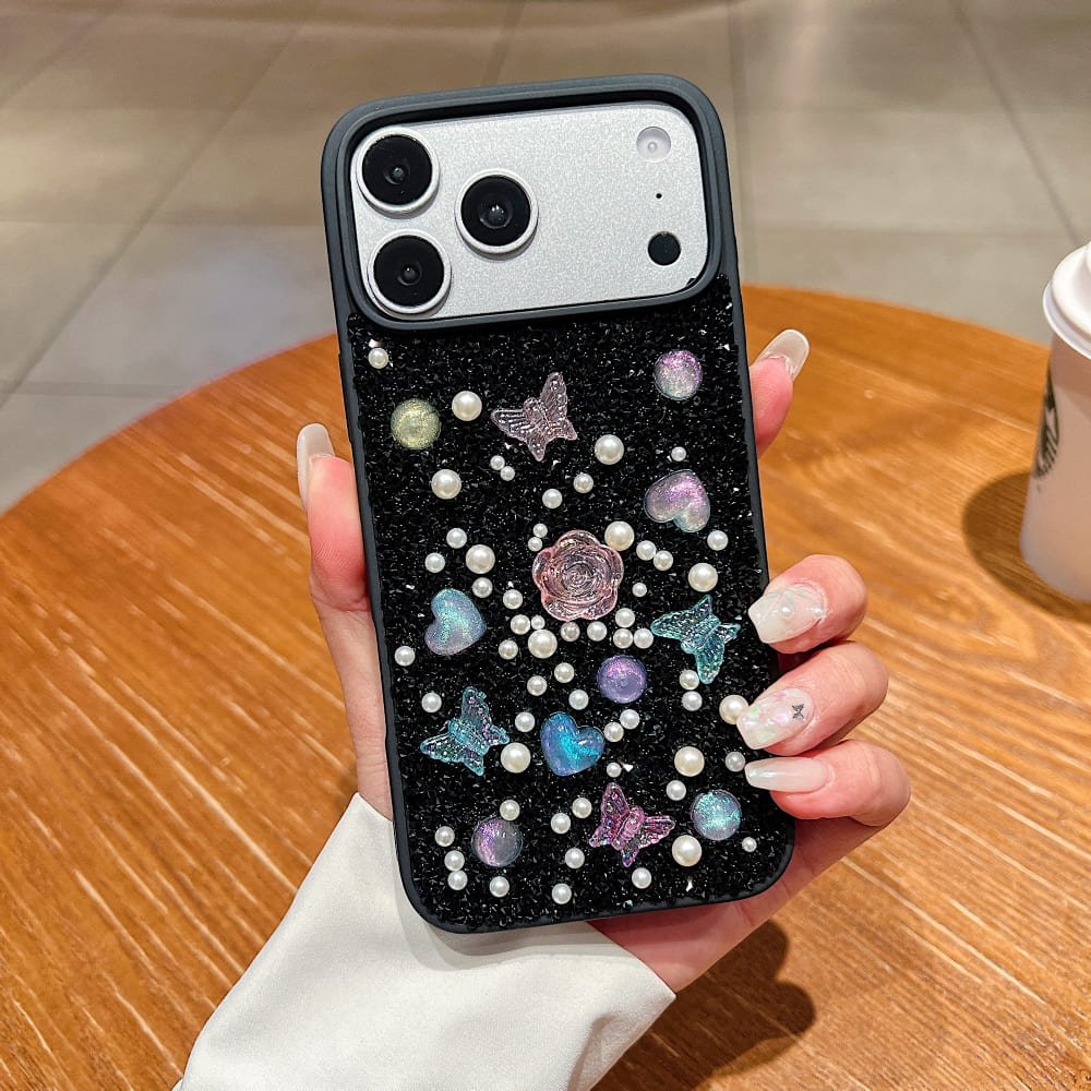 Pearl Butterfly Bliss Phone Case