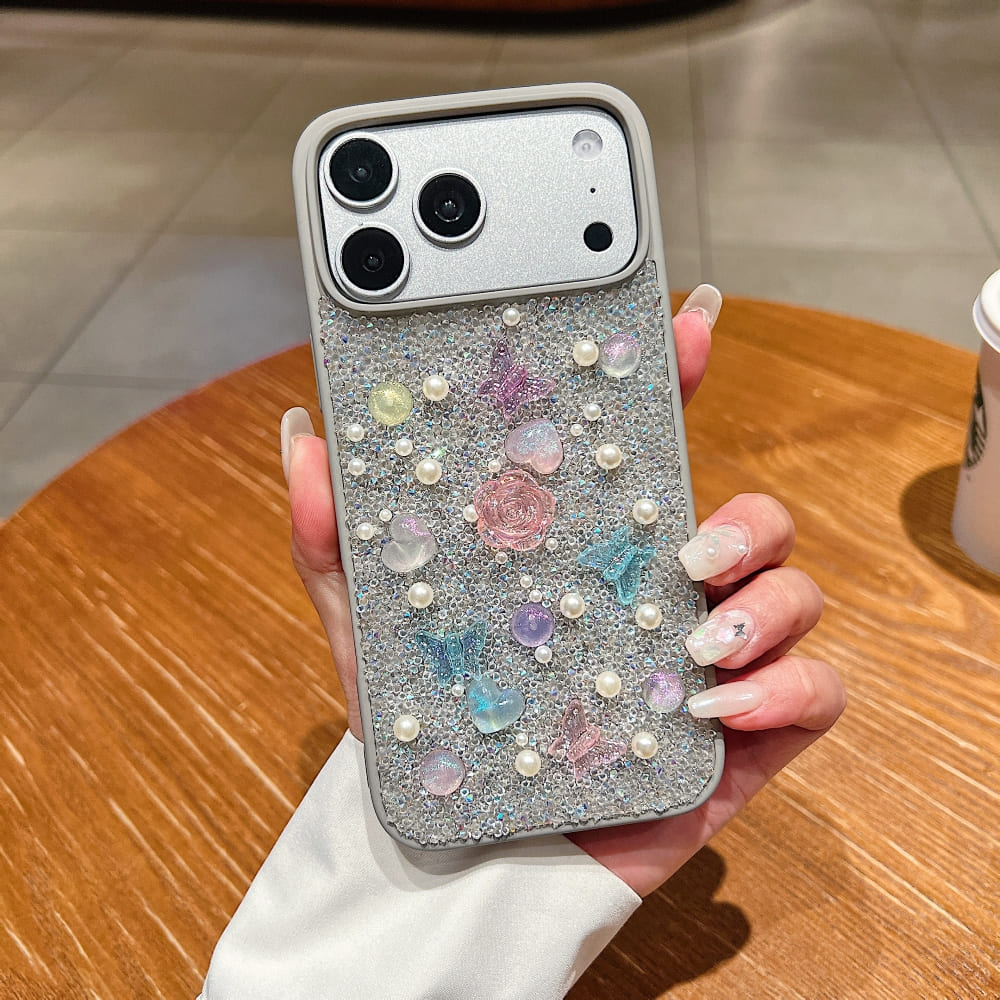 Pearl Butterfly Bliss Phone Case