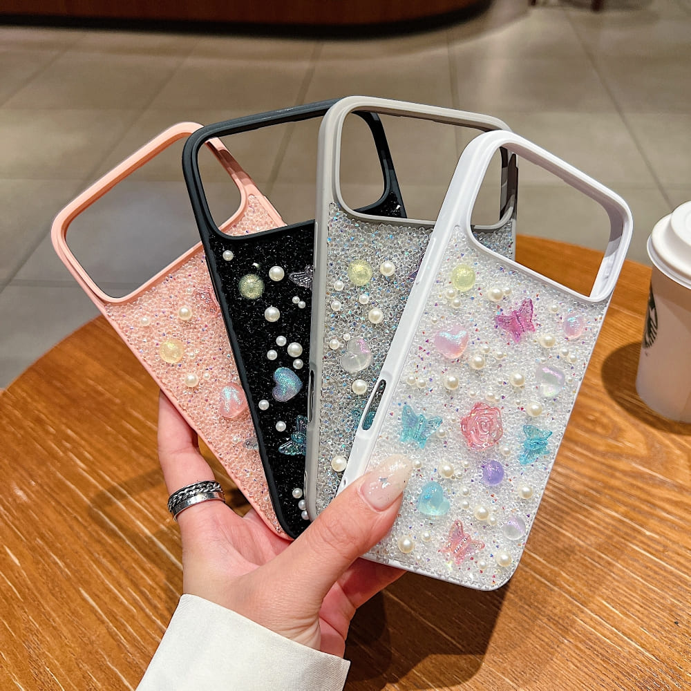 Pearl Butterfly Bliss Phone Case