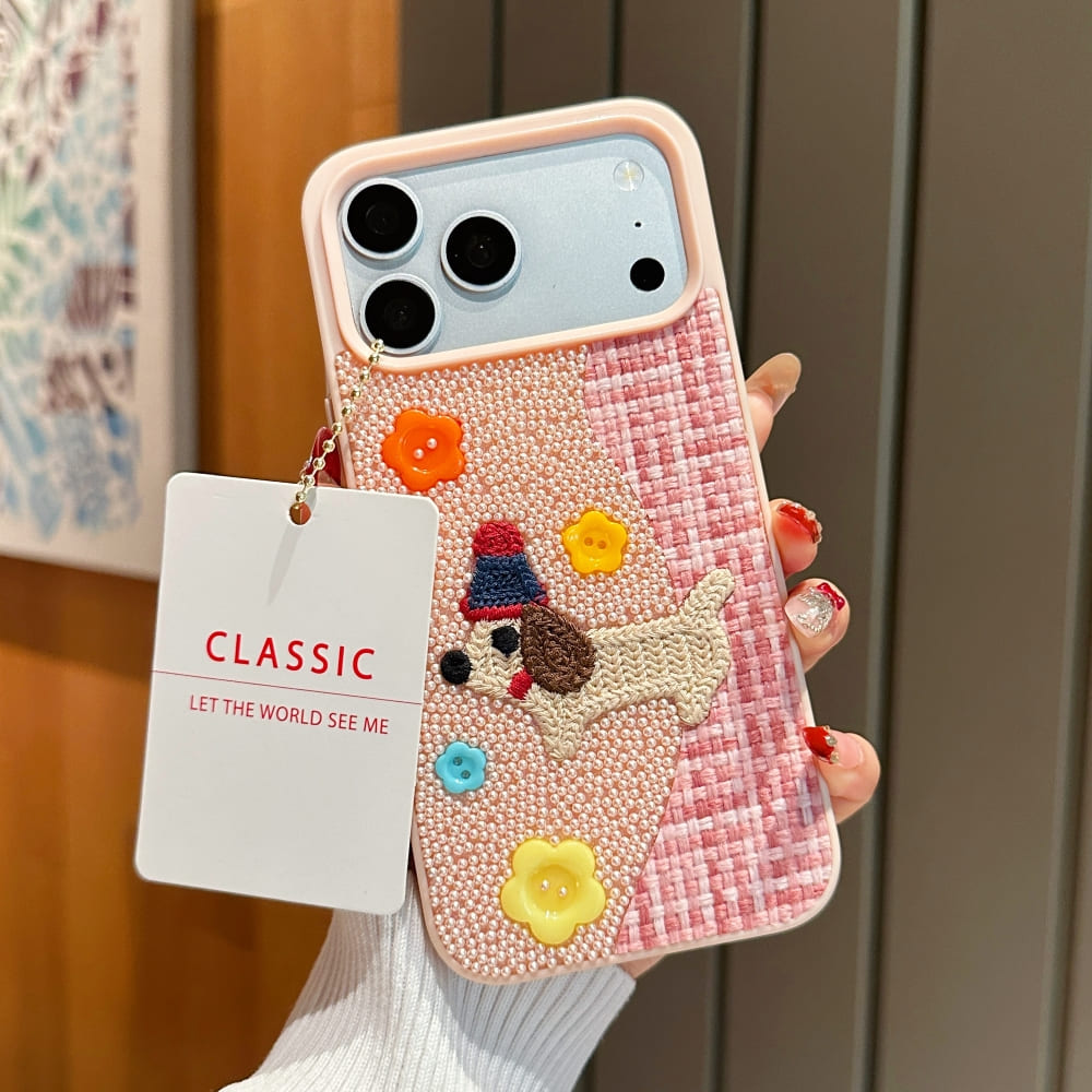 Puppy Bloom Phone Case