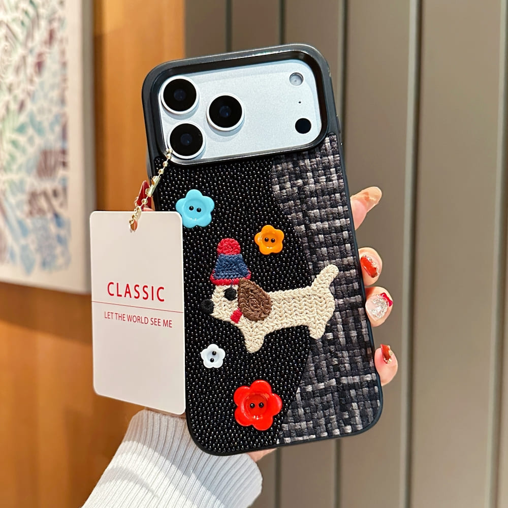 Puppy Bloom Phone Case