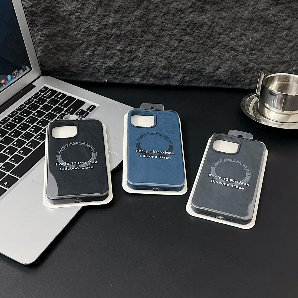 Silicone Magsafe Charging Phone Case