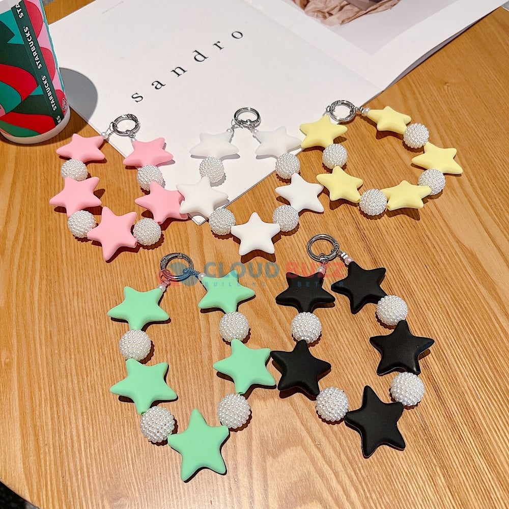 Star Shape Acrylic Phone Charm | Bracelet | Handbag Charm