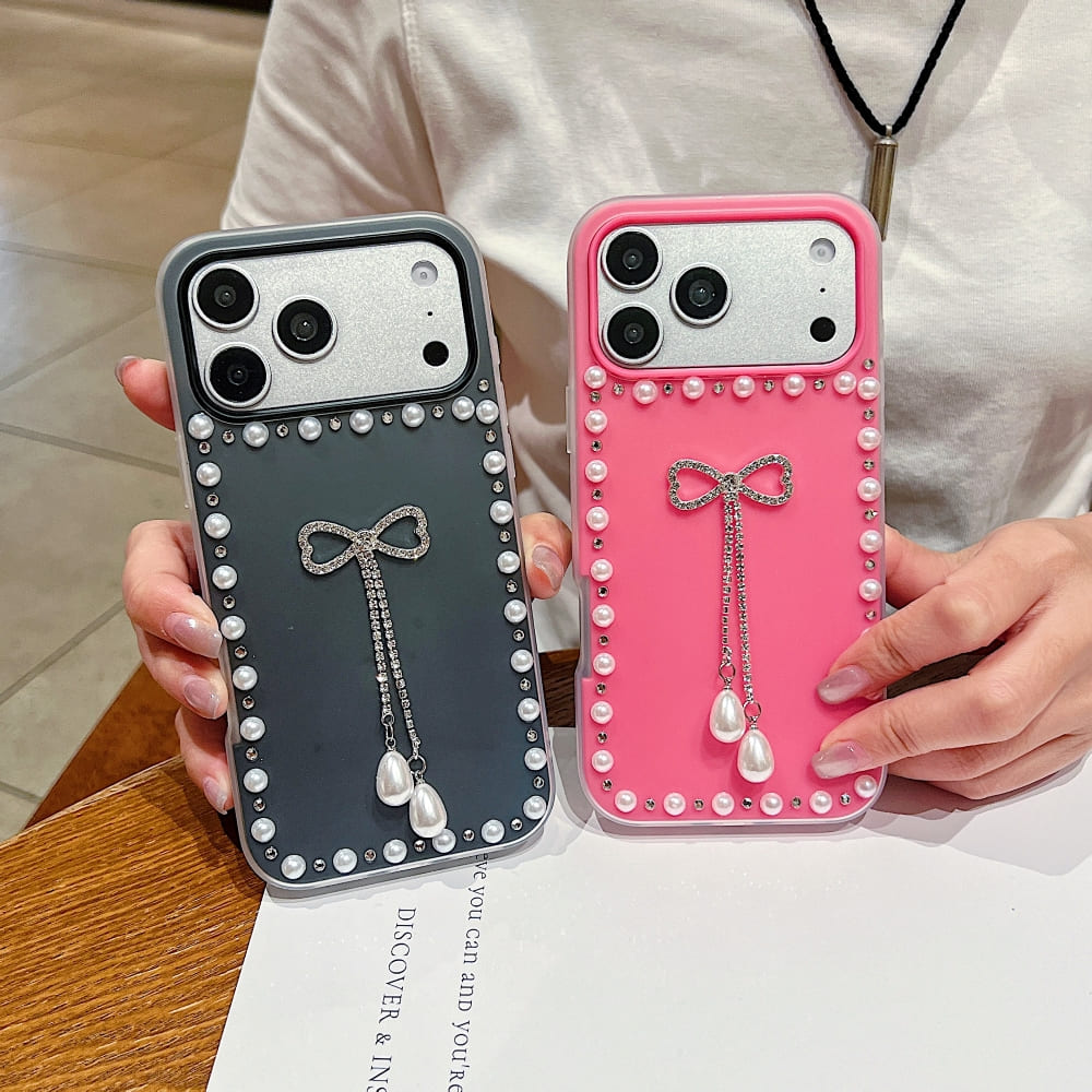 Sweet Pearl Ribbon Phone Case