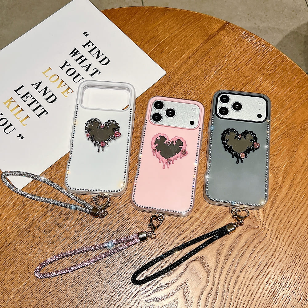 Sweetheart Sparkle Mirror Phone Case