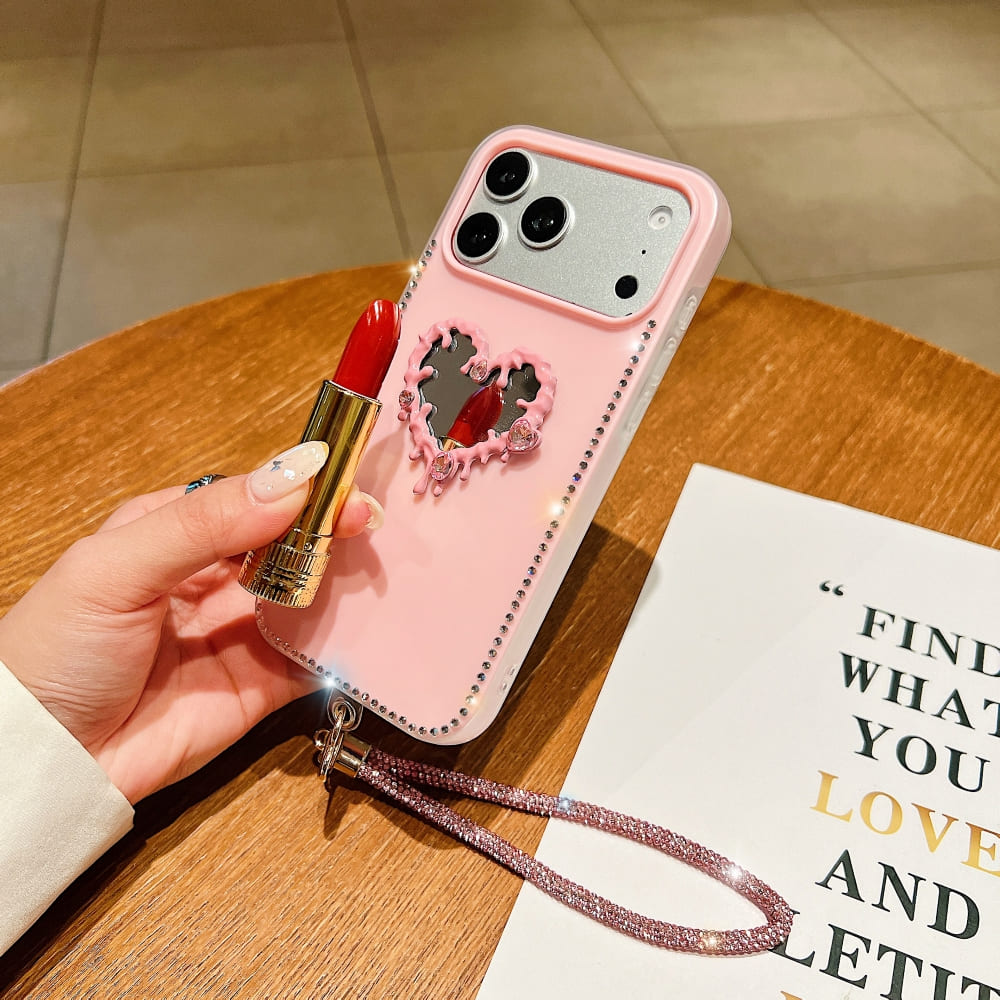 Sweetheart Sparkle Mirror Phone Case