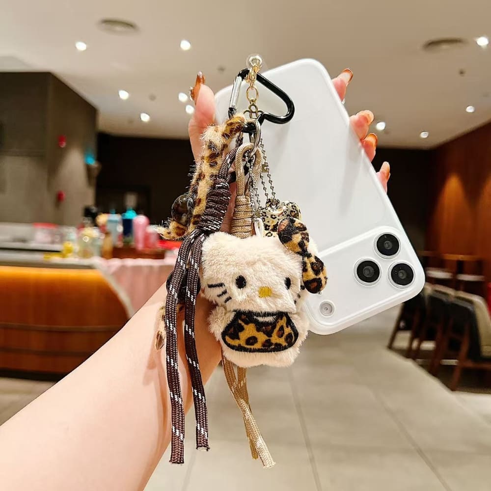 Soft Toy Ornament Bow Rope Phone Charm | Keychain | Handbag Charm
