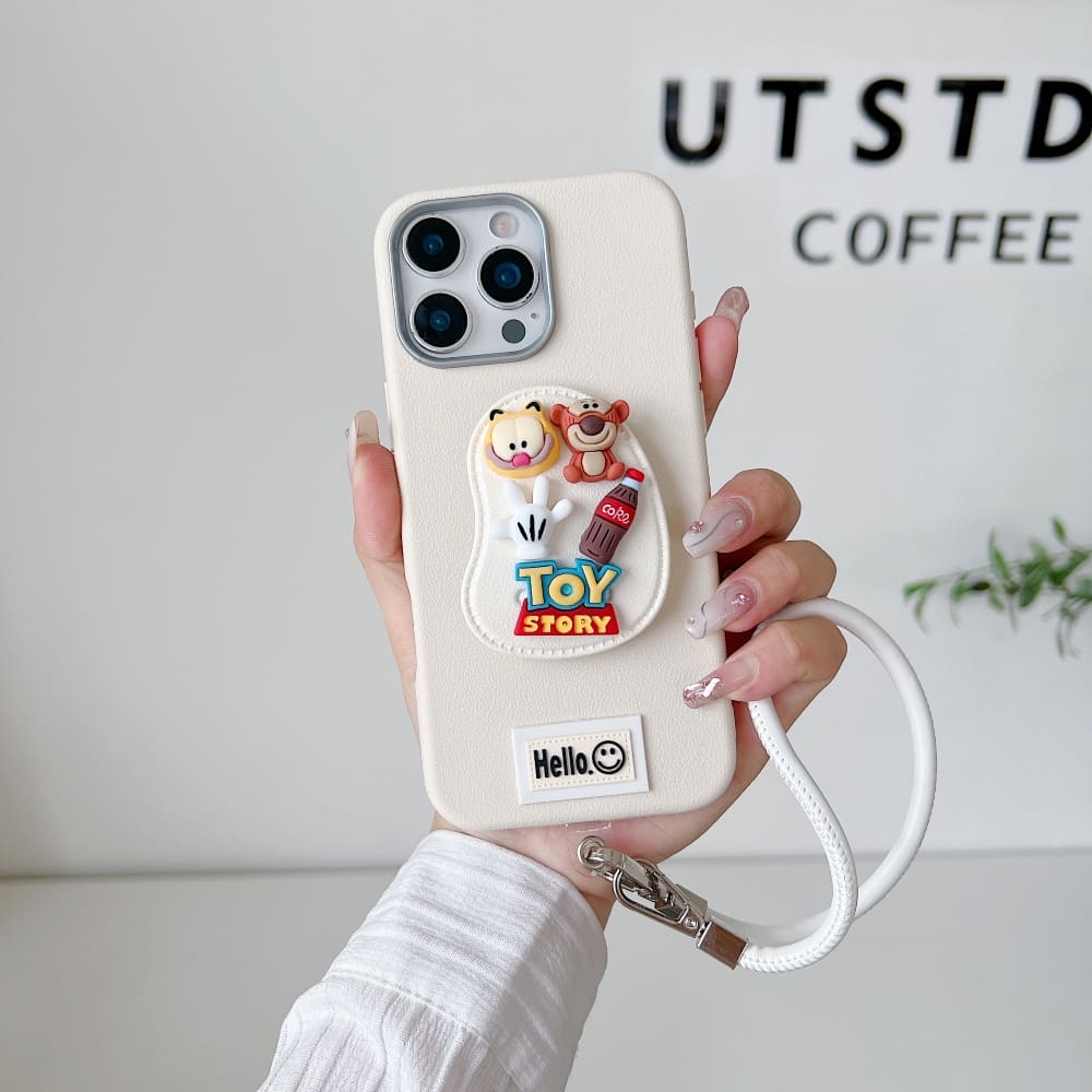 Toy Story Holder Leather Phone Case