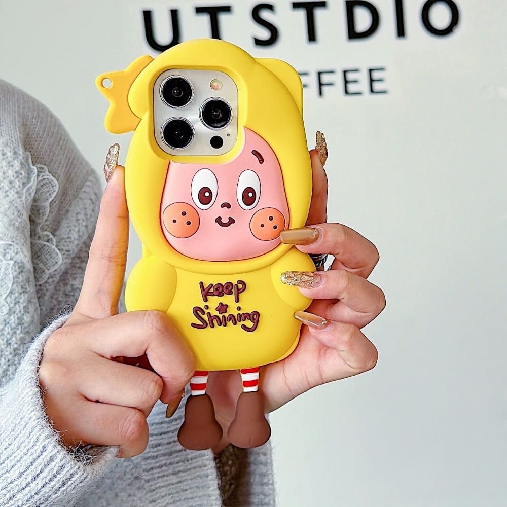 Yellow Joy Protective Phone Case