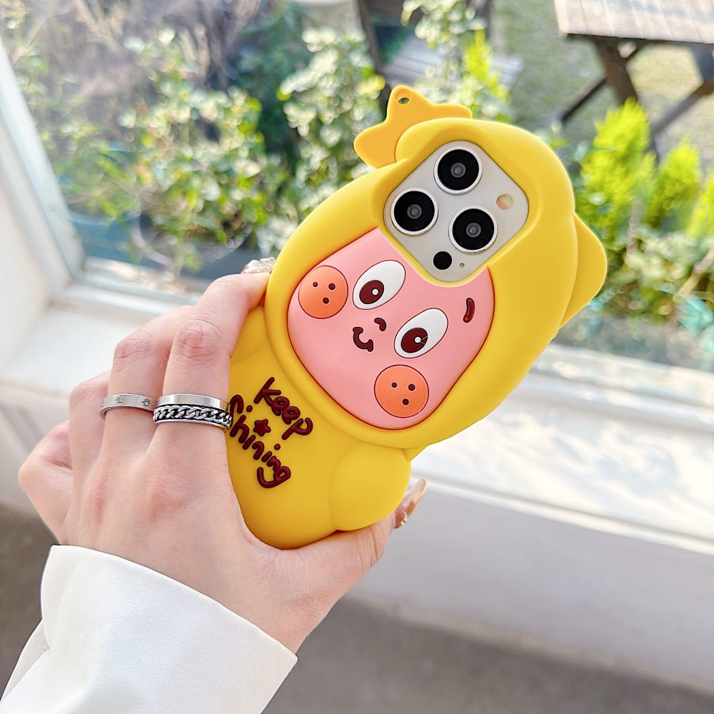 Yellow Joy Protective Phone Case