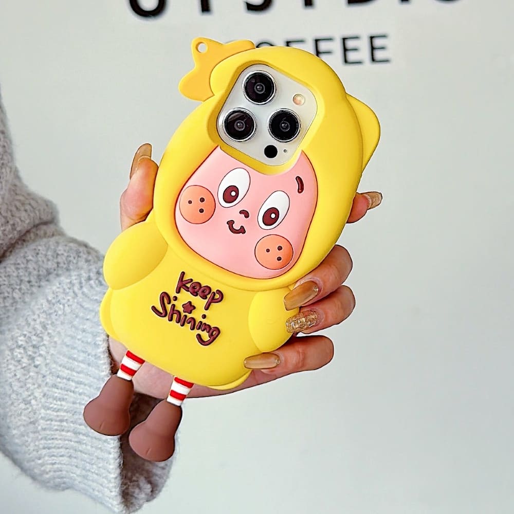 Yellow Joy Protective Phone Case