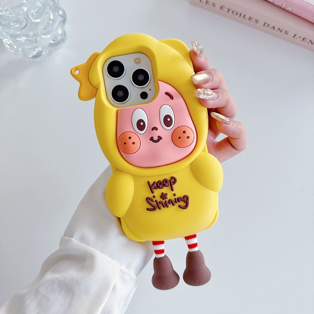 Yellow Joy Protective Phone Case