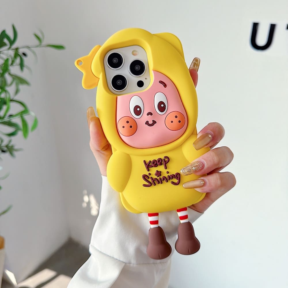 Yellow Joy Protective Phone Case